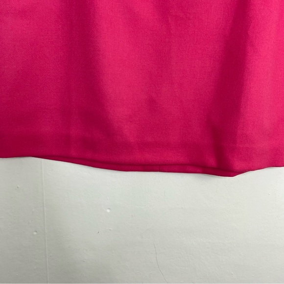J.Crew Patch Pocket Wool Double-Serge Fuchsia Pink Mini Skirt Size 12 Tall NWT - Picture 7 of 14